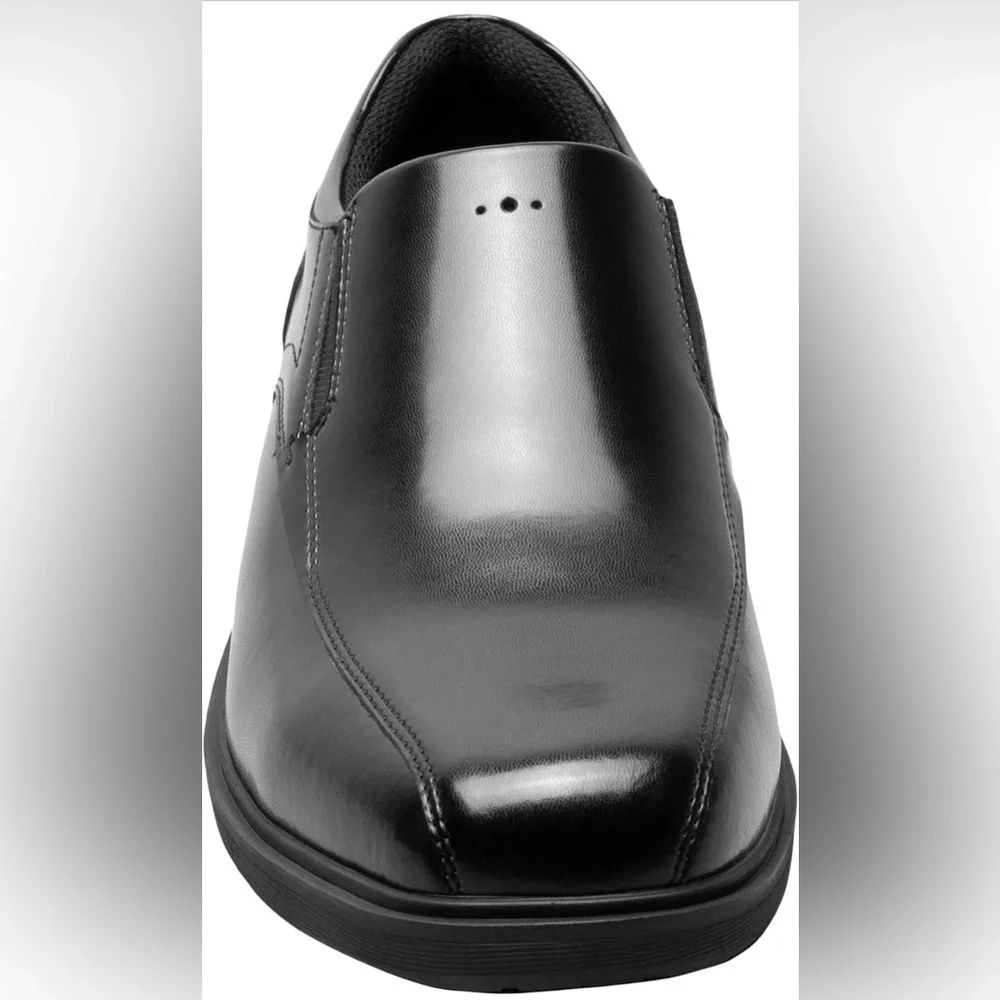 Nunn Bush Men’s Kore Pro Loafers Bicycle Toe Slip Ons- Size 12 Wide Width